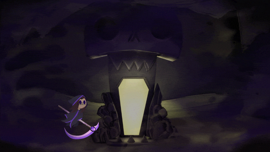 Skull Portal- Final render Gif