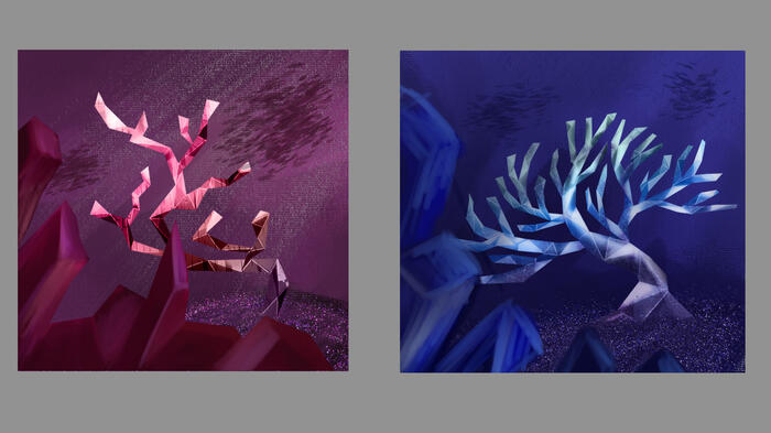 Crystal Tree Setting Concepts