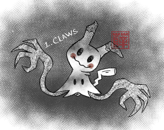 Inktober- Mimikyu