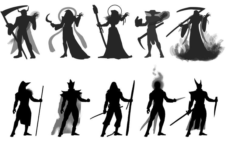 Death Silhouettes