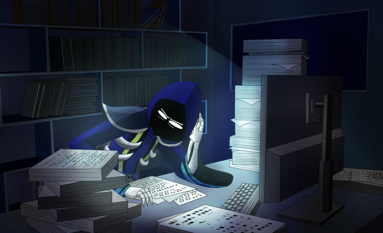 Keyframe- Death's Office